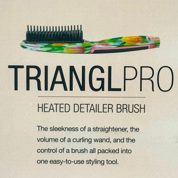 Calista TrainglPro Heated Detailer Brush ( Tulip) - Picture 2 of 9